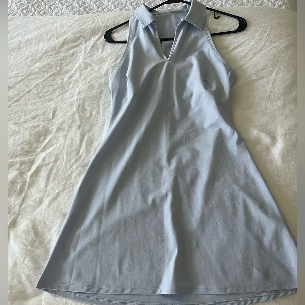 Abercrombie Light Blue Halter Athletic Dress